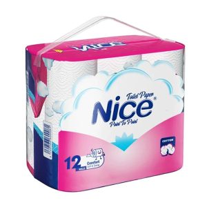 دستمال توالت حجیم شده 12 رول نایس